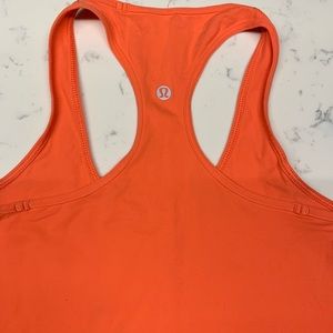 Lululemon Racerback Tank, Size 4, Coral